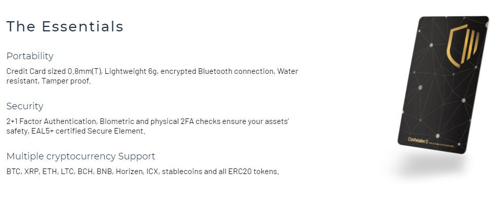 CoolWallet S - The Original CoolWallet for Crypto-on-the go