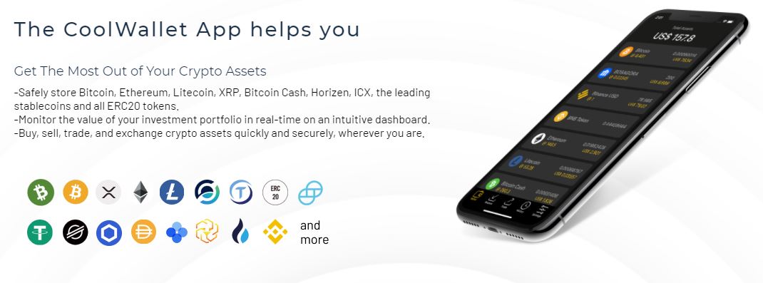 CoolWallet S - The Original CoolWallet for Crypto-on-the go