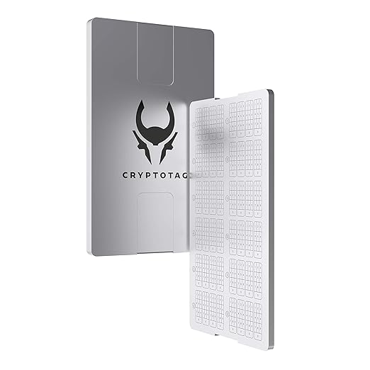 CRYPTOTAG Zeus Starter Kit - Titanium Crypto Seed Storage