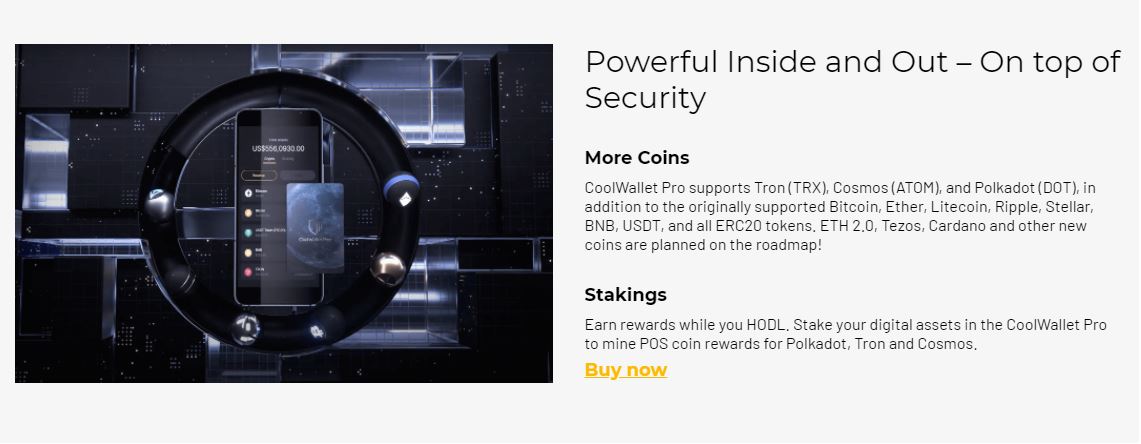 CoolWallet Pro - The World’s Most Convenient Bluetooth Hardware Wallet